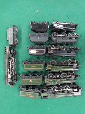 Lot 786 - Seven 'OO' Gauge/7mm Unboxed BR Steam Tender...