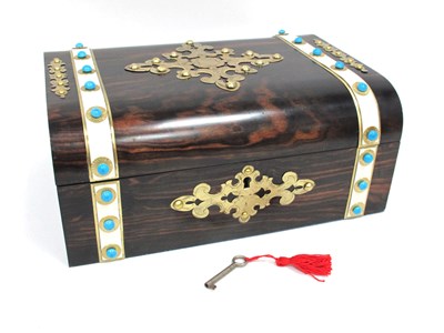 Lot 1287 - A Mid XIX Century Coromandel Jewellery Box,...