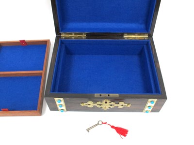 Lot 1287 - A Mid XIX Century Coromandel Jewellery Box,...