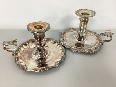 Lot 172 - A XIX Century Plated on Copper Telescopic...