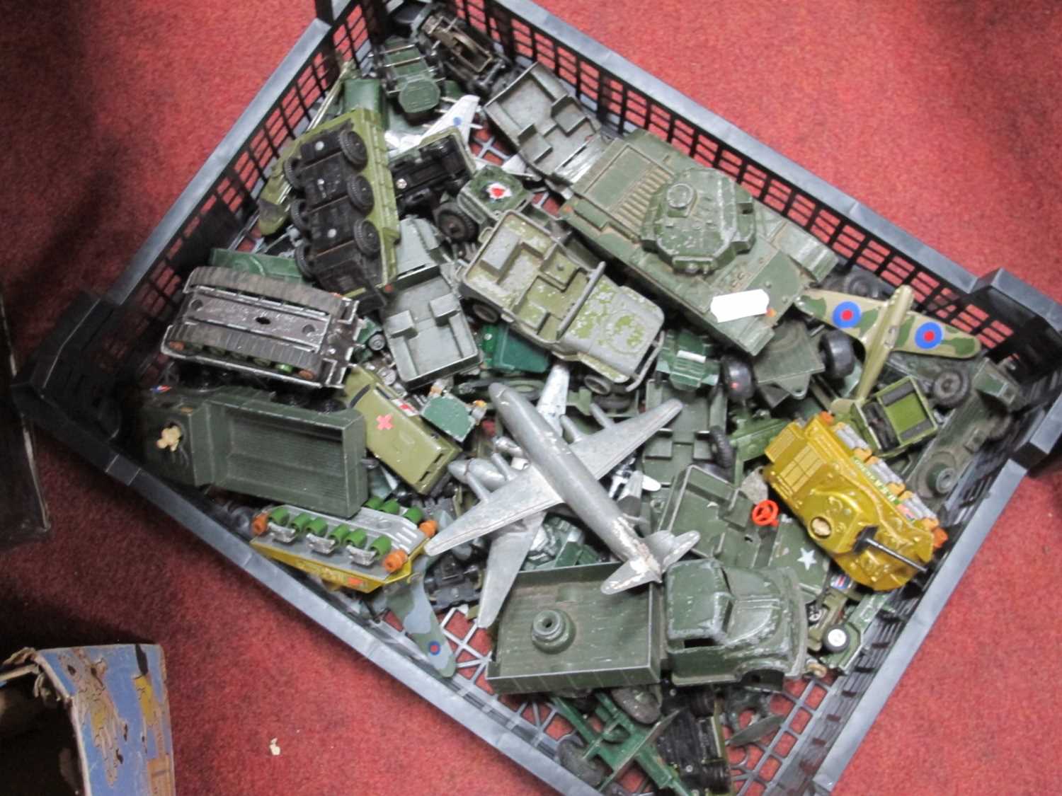 Lot 1420 - Die Cast Military Vehicles and Planes,...