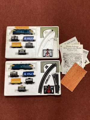 Lot 485 - Two OO Gauge British Outline Hornby Sets....