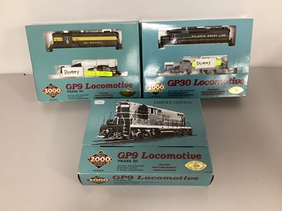 Lot 703 - Three HO Gauge Dummy Proto 2000 Series Limited...