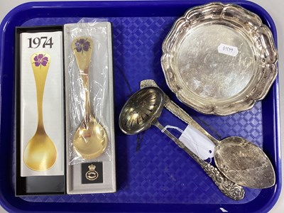 Lot 152 - Georg Jensen; A 1974 Corn Cockle Year Spoon,...