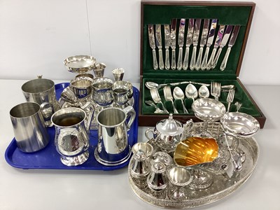 Lot 179 - A Mixed Lot of Assorted Plated Ware, including...