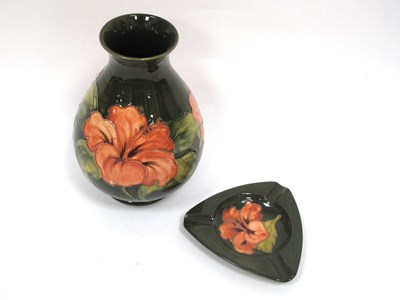 Lot 1069 - A Moorcroft Pottery Vase, of pear shape,...