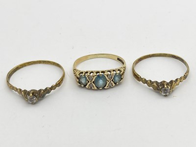 Lot 23 - A Victorian Style 9ct Gold Ring, (finger size...