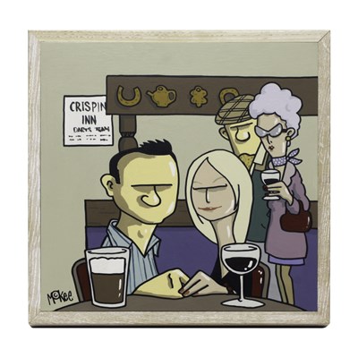 Lot 1189 - PETE McKEE (b.1966) *ARR 'The Loving Couple',...