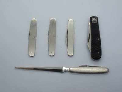 Lot 47 - Ibberson, checkered scales, one blade, 9 cm;...