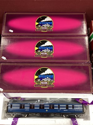 Lot 482 - Four M.T.H 'O' Gauge/7mm Two Rail Boxed Ref 22-...