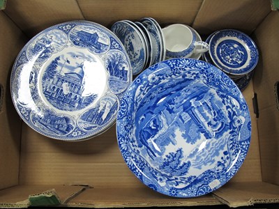 Lot 1106 - A collection of Blue and White ceramics to...