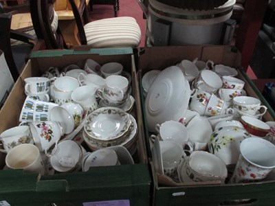 Lot 1081 - Ceramics a large collection of mainly teacups...