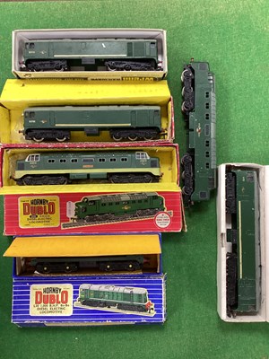 Lot 665 - Six Hornby Dublo 'OO' Gauge/4mm Diesel...