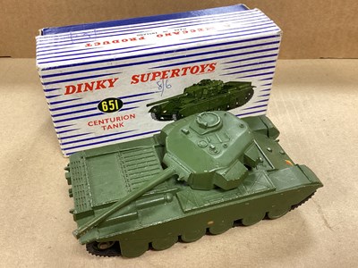 Lot 867 - Dinky Supertoys No 651 Centurion Tank, overall...