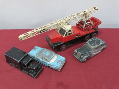 Lot 706 - Three Playworn Spot-On Toys, including a Jones...