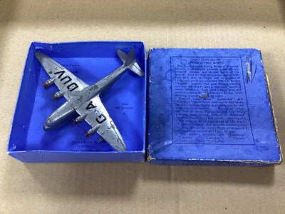 Lot 857 - A Pre-War Dinky Aircraft 60s 'Empire Flying...