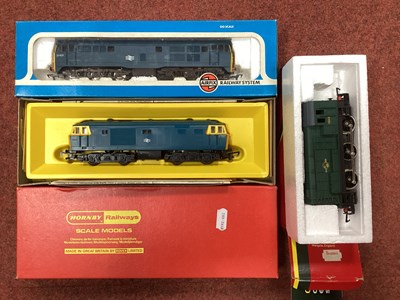 Lot 833 - Three 'OO' Gauge/4mm Boxed Diesel Locomotives,...