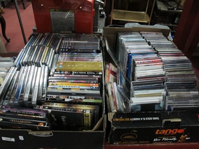 Lot 1079 - CDS - varying genres, DVDS:- Two Boxes