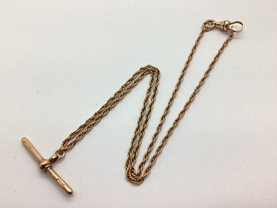 Lot 56 - A Fancy Link Chain, with swivel clasp,...