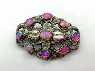 Lot 87 - Zoltan White; An Arts & Crafts Brooch, of...