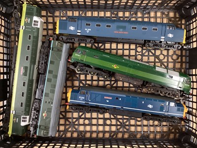 Lot 608 - Five OO Gauge Diesel Outline Locomotives,...