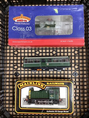 Lot 606 - Three Diesel Outline Locomotives, including...