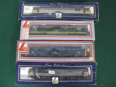 Lot 575 - Four Lima OO Scale Diesel Locomotives,...