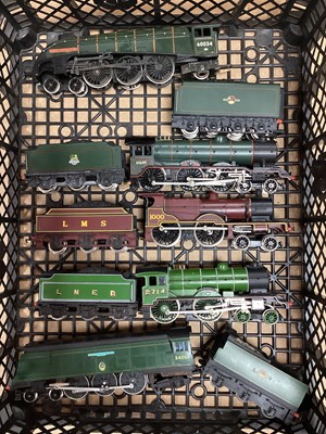 Lot 810 - Five OO Scale Steam Outline Locomotives, by...