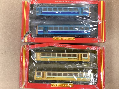 Lot 627 - Two Hornby Class 142 Sprinters, untested, in...