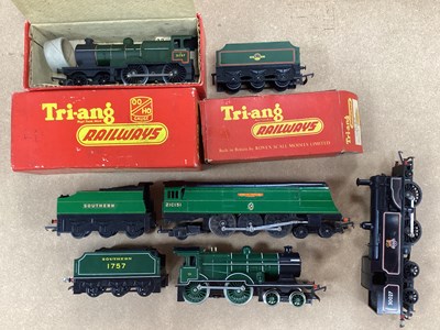 Lot 791 - Four Hornby/Triang OO Scale Locomotives,...