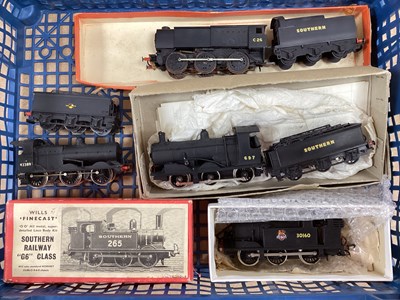 Lot 662 - Four OO Scale Kit Built Locomotives, often of...