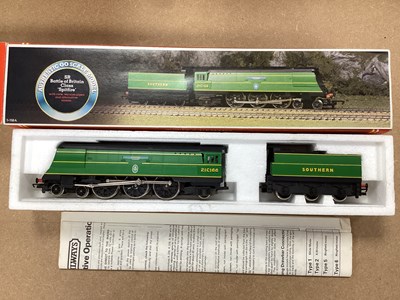 Lot 735 - A Hornby OO Scale Spitfire Locomotive. Boxed,...