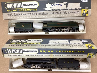 Lot 714 - Two Wrenn OO Scale Locomotives, a 280 LMS and...