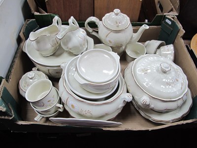 Lot 1115 - Royal Doulton 'Lambeth' Ware, tea dinner ware:-...