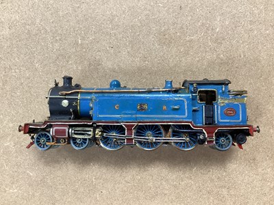 Lot 722 - A 'OO' Scale Brass Kit 4-6-2 Tank, finished in...