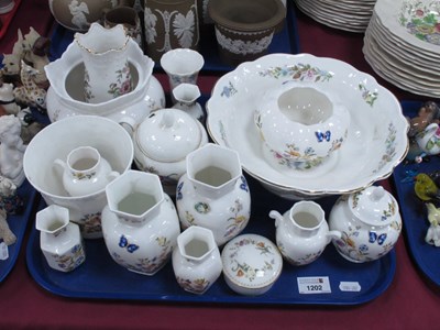 Lot 1202 - Aynsley 'Cottage Garden' Vases, Bowls, etc,...