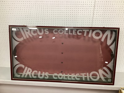 Lot 643 - A Large Glass Wall 'Circus Collection' Display...