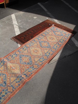 Lot 1601 - \Middle Eastern Wool Rug, with birds to rust...