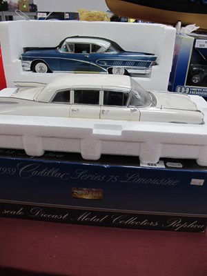 Lot 524 - Two 1:18th scale diecast model cars. Sun Star...