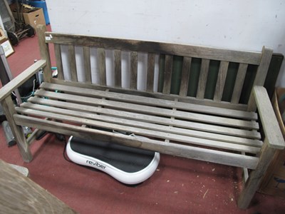 Lot 1560 - Burma Teak Jonelle Hardwood Garden Bench,...