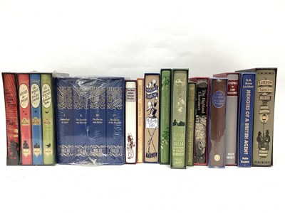 Lot 1358 - A Selection of Folio Society Books, to include,...