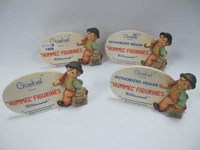 Lot 1259 - 'Hummel Figurines' Oval Display Plaque, free...