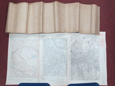 Lot 1420 - Map of Sheffield, 'Second Edition 1905 & 1906'...