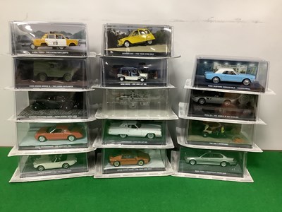 Lot 751 - Fourteen 1:43 Scale James Bond 007 'Part Works'...