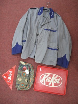 Lot 1395 - Bus Inspectors Grey Jacket with Blue Collar,...