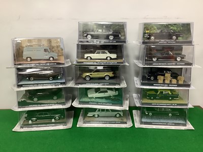 Lot 738 - Fourteen 1:43 Scale James Bond 007 'Part Works'...