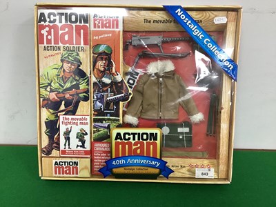 Lot 843 - A Hasbro #AM001 Action Man 40th Anniversary...