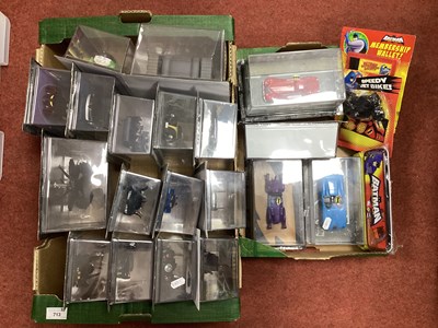 Lot 713 - Twenty Batman Themed Diecast Plastic Model...