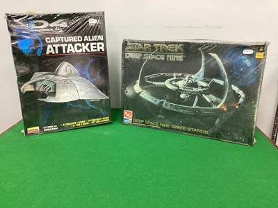 Lot 825 - Two Plastic Model Kits Comprising of AMT/Ertl...