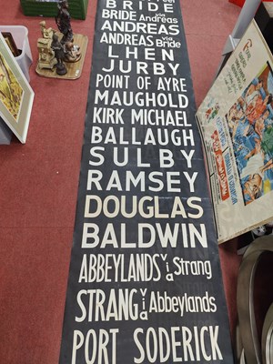 Lot 1403 - Bus/Tram Destination Roll, circa mid XX...